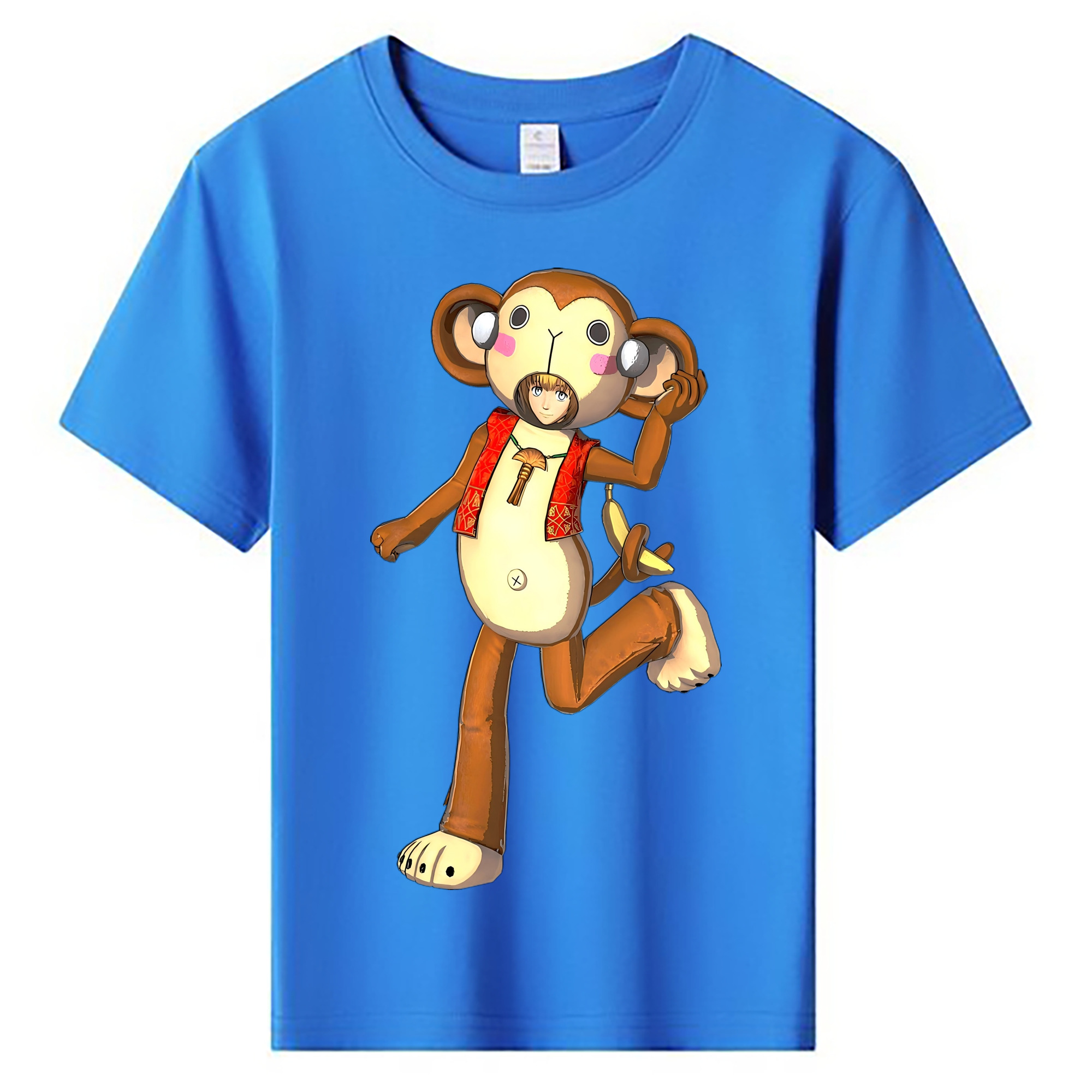 （画像用） 進撃の巨人 アルミン·アルレルト Attack on Titan Armin Arlert 綿100％キッズTシャツ（フロントプリント）